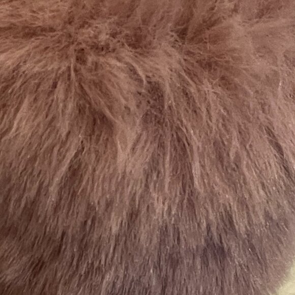 Like New Beautiful SO mauve faux fur boots - Picture 9 of 9